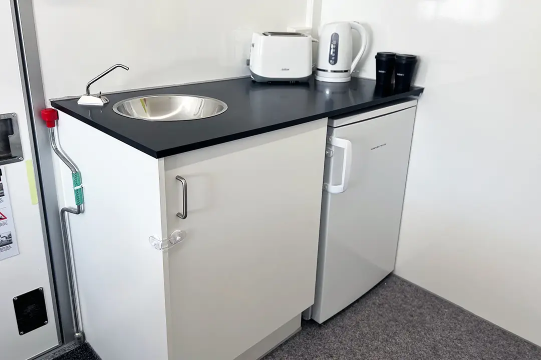 Scanvogn Mobile Office Trailer with Kitchenette