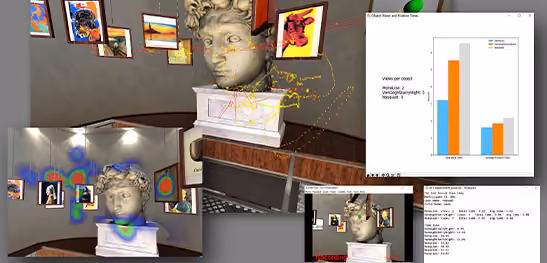 Vizard virtual reality software data collection