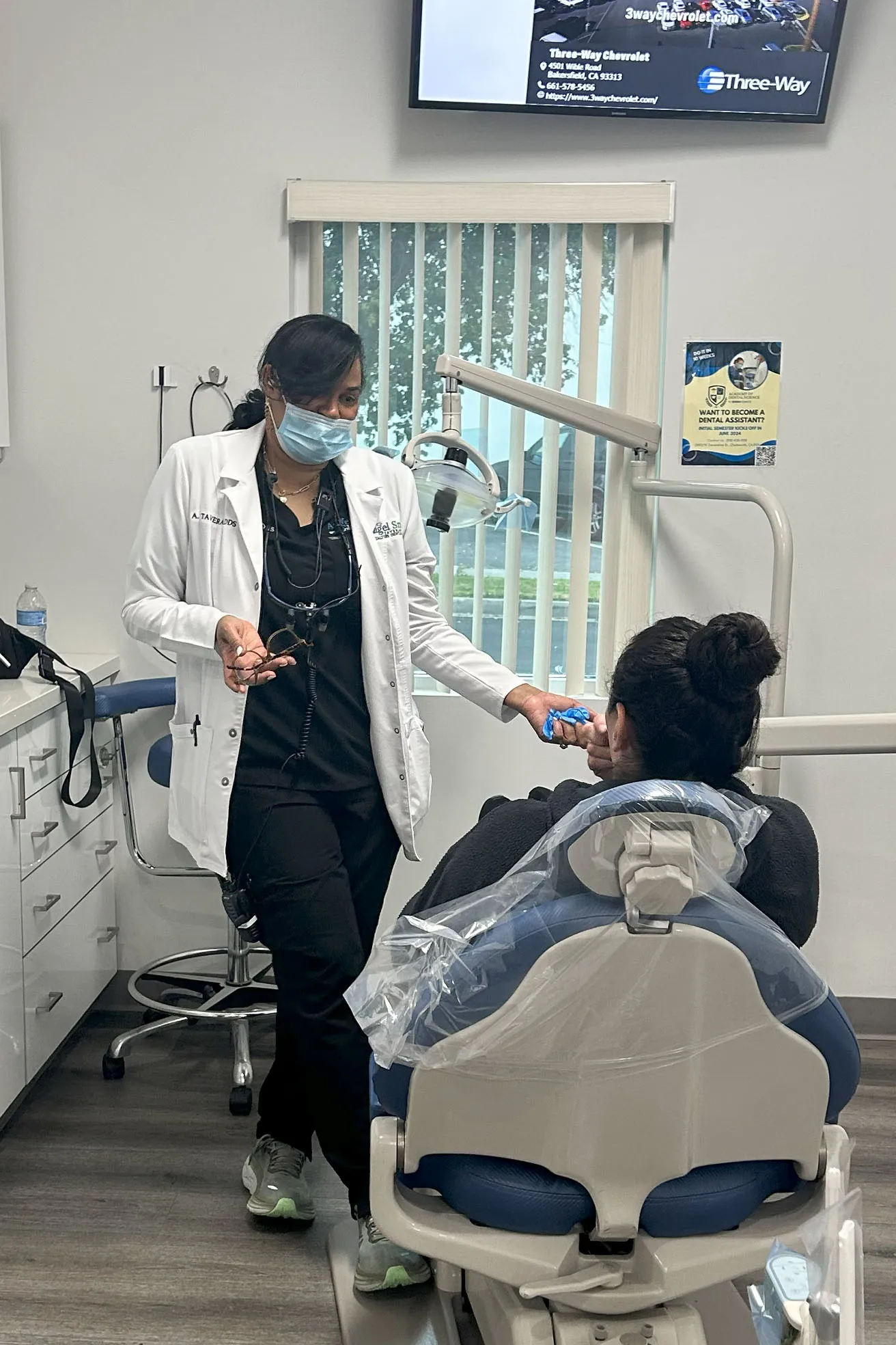 Angel Smile Dental Group office interior in Chatsworth, CA