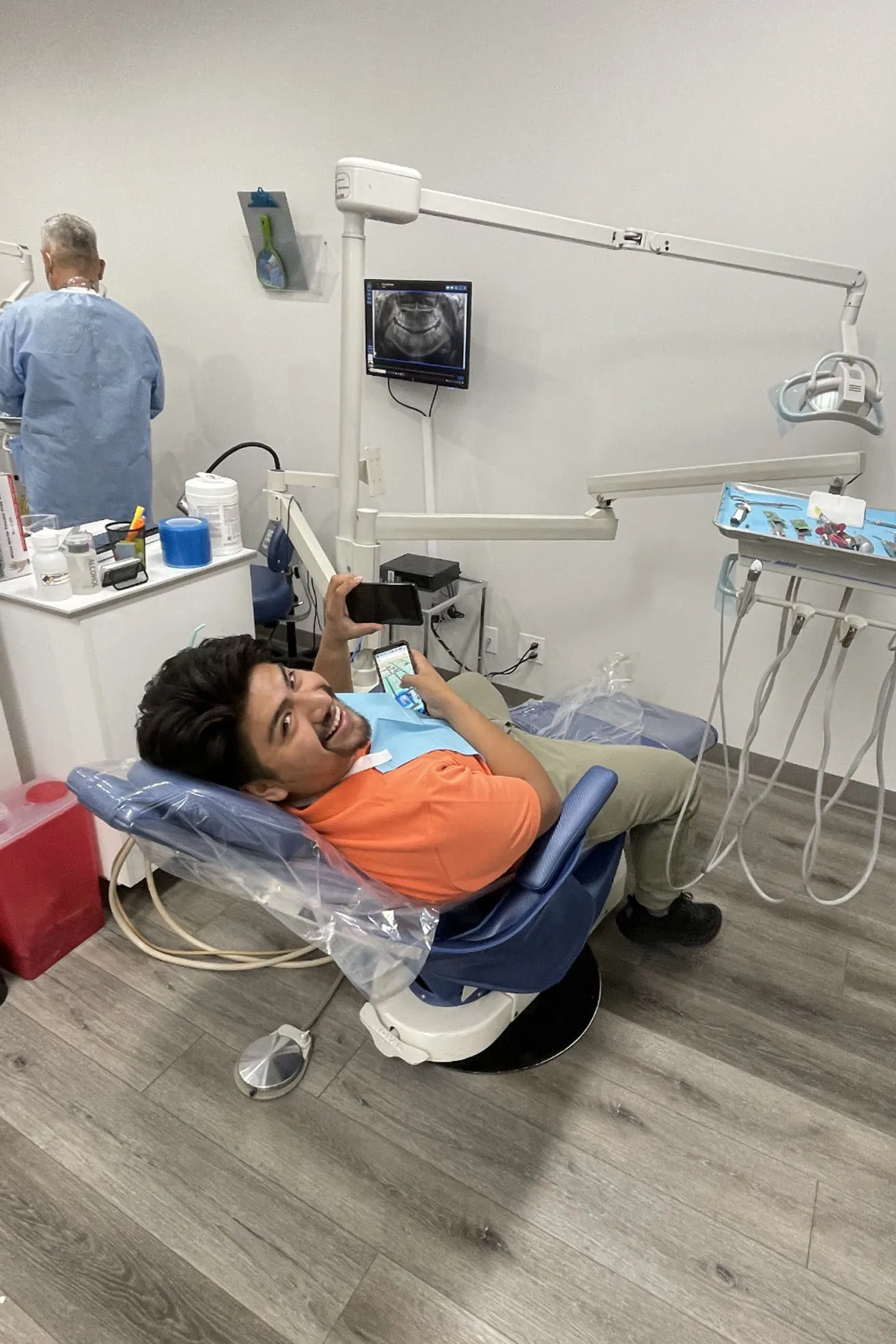 Patient at Angel Smile Dental Group, a Chatsworth dentist