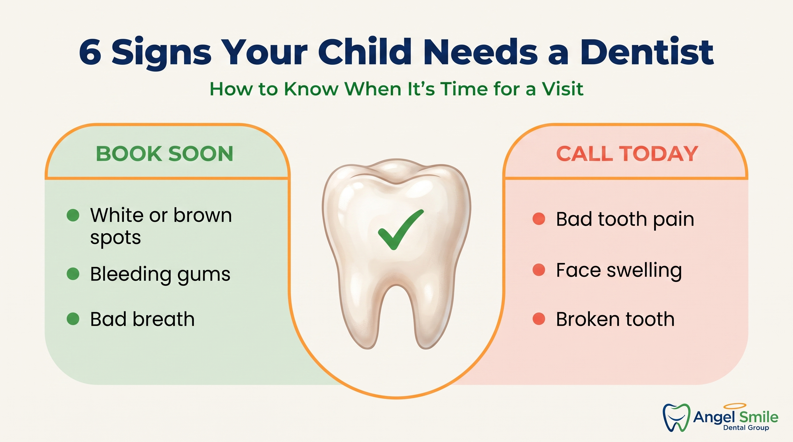 6 Signs Your Child Needs a Dentist - Angel Smile Dental Group
