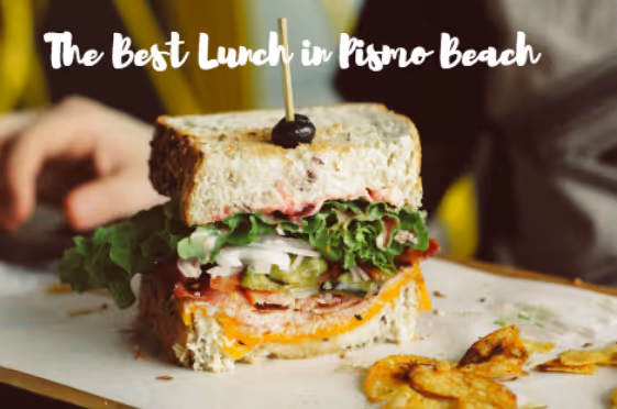 eat lunch in pismo beach