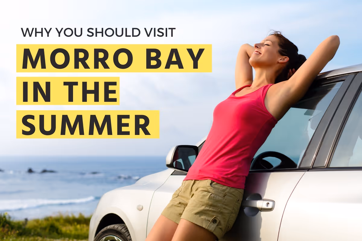 Woman enjoying the weather while laying back to her car