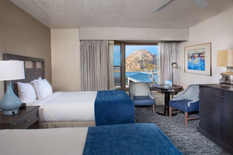 Ocean View Bay Window Two Queen