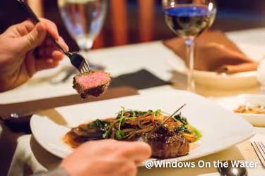 Windows on the Water Steak