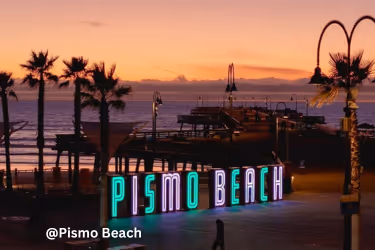 Pismo Beach Sign