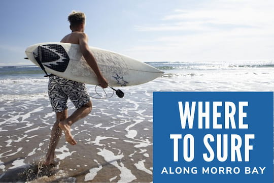 Where to Surf Along Morro Bay - Man ready to surf