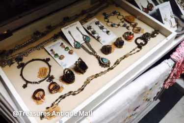 Vintage Jewelry at Treasures Antique Mall