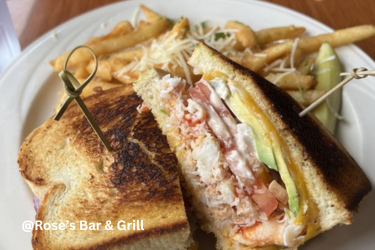 Rose’s Bar & Grill - Crab Sandwich