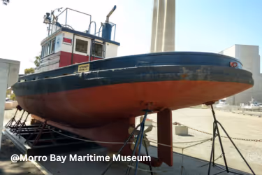 Boat at Morro Bay Maritime Museum