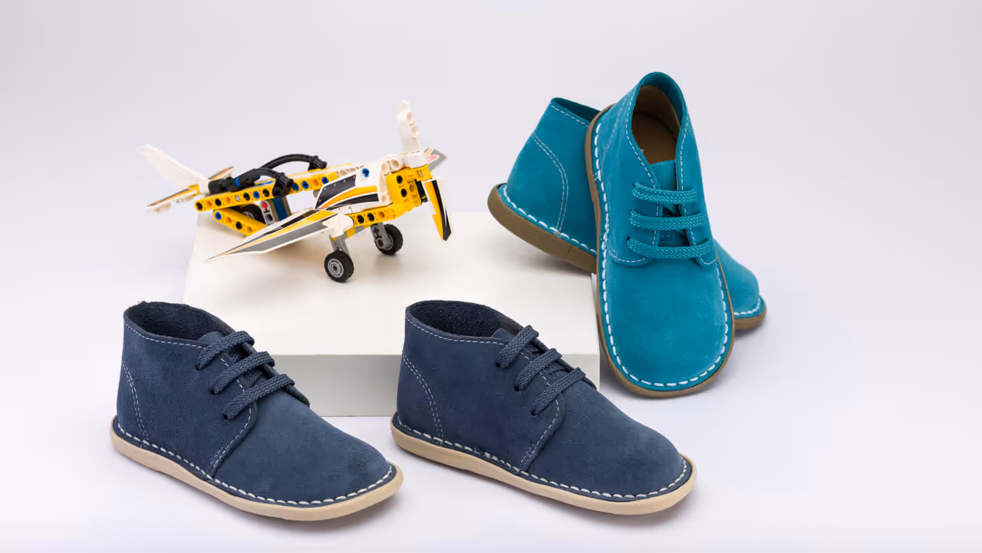 styled children's shoe photo