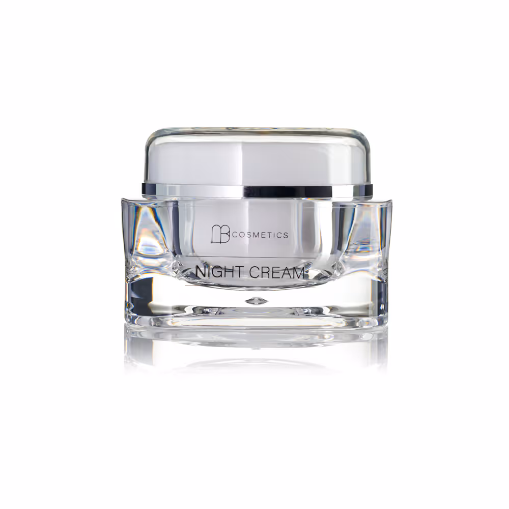 clear cosmetics bottle product photography