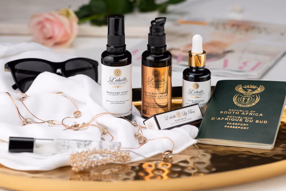 styled cosmetics photography