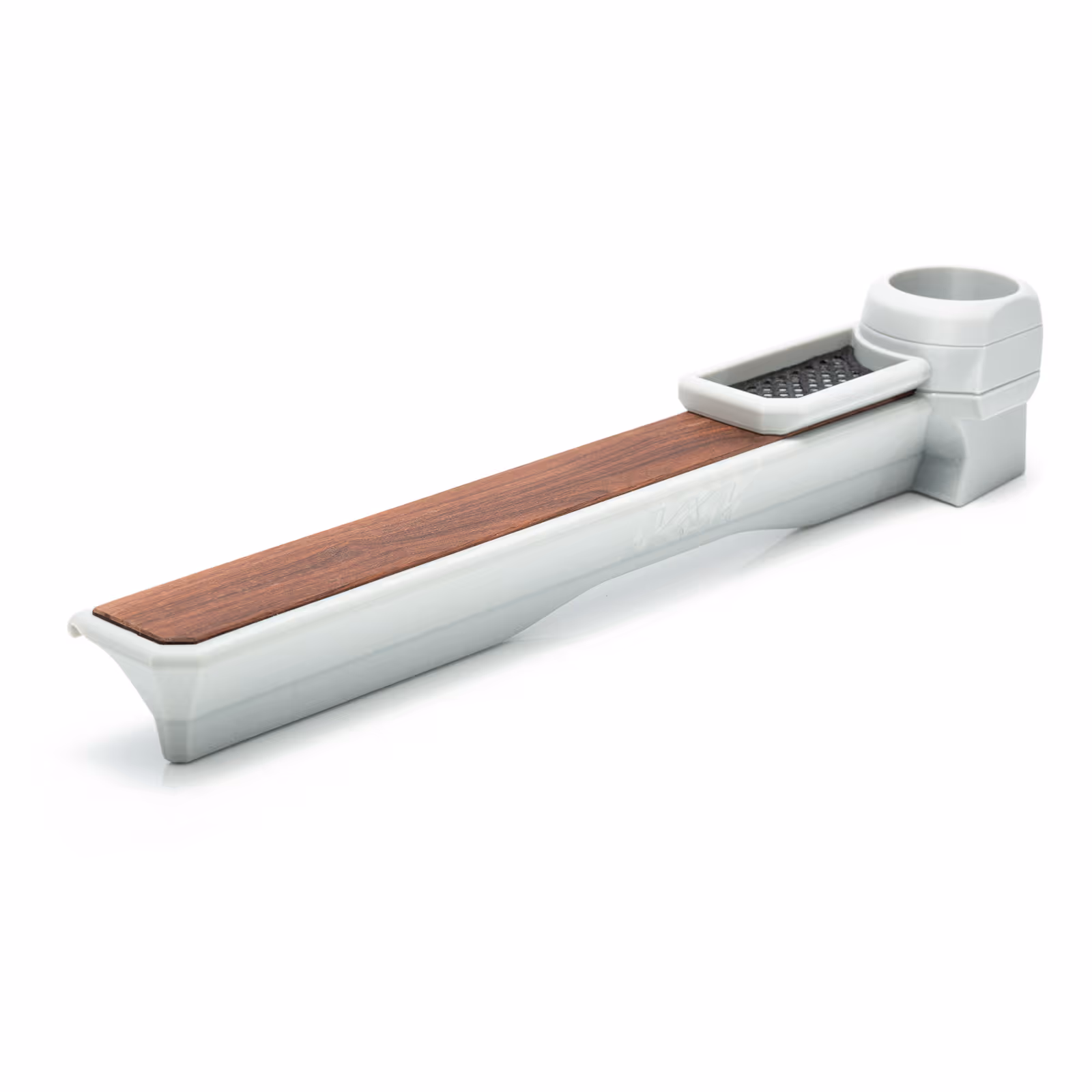  Product photo of a grey armrest 