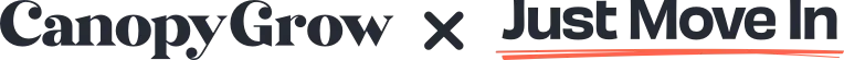 Canopy Grow in partnership with Just Move In