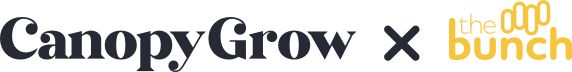Canopy Grow in partnership with The Bunch