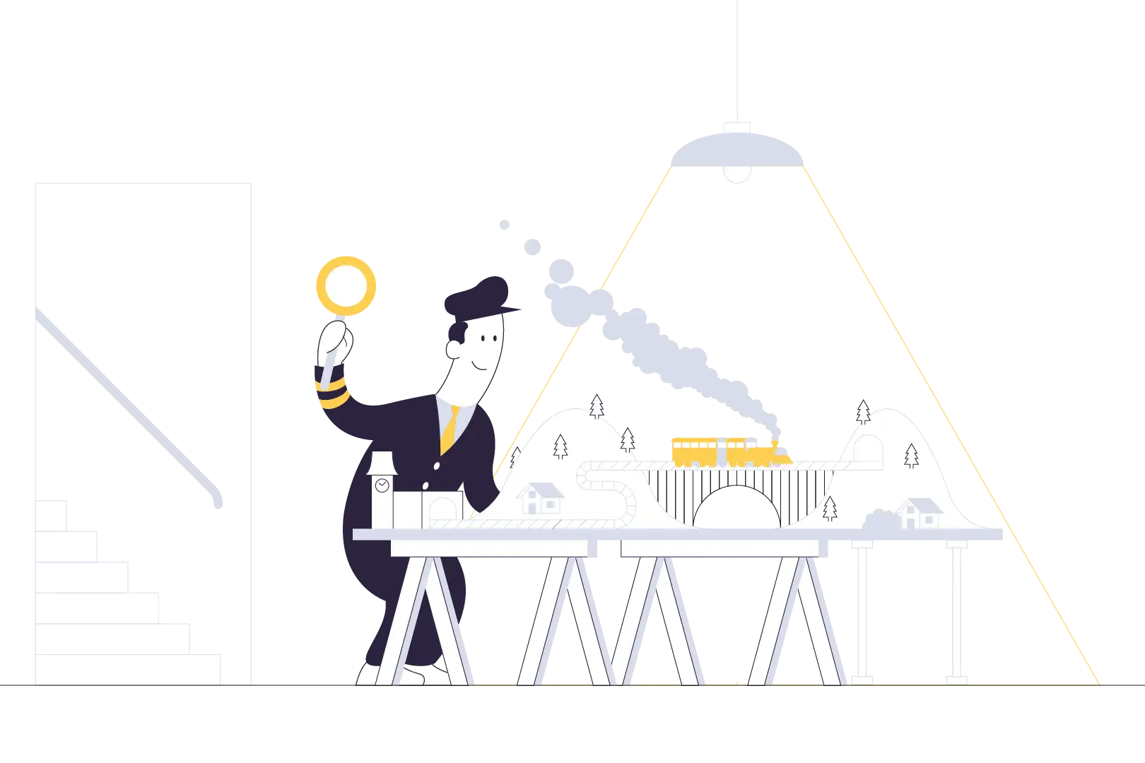 Illustration – Mehr Platz im Keller dank nachhaltiger Energie mit Nahwärme