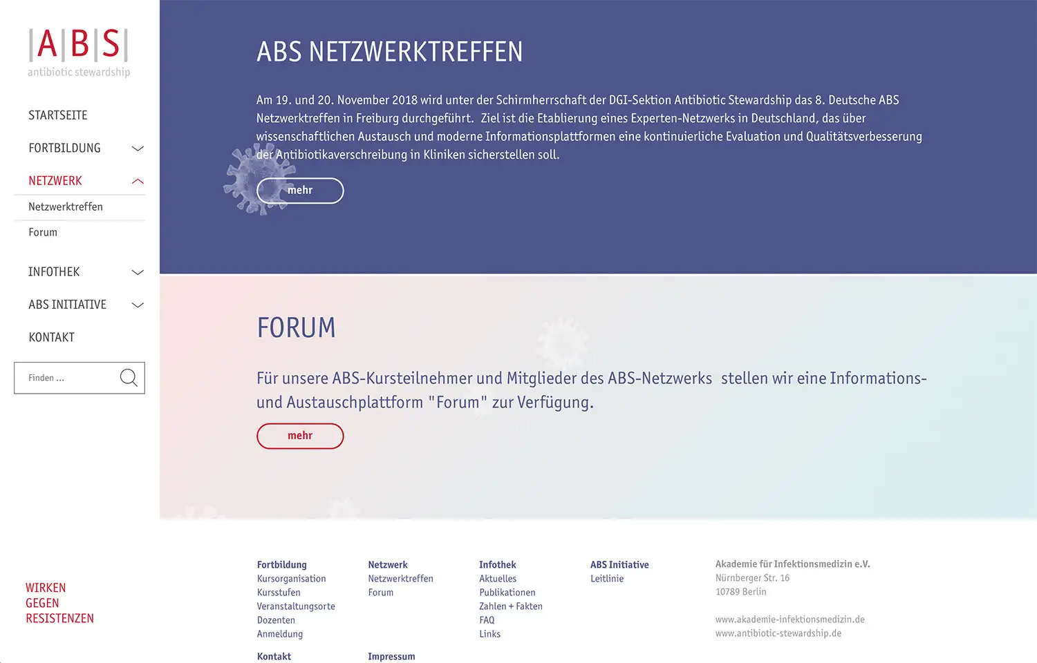 Webdesign Typo3 Detailseite