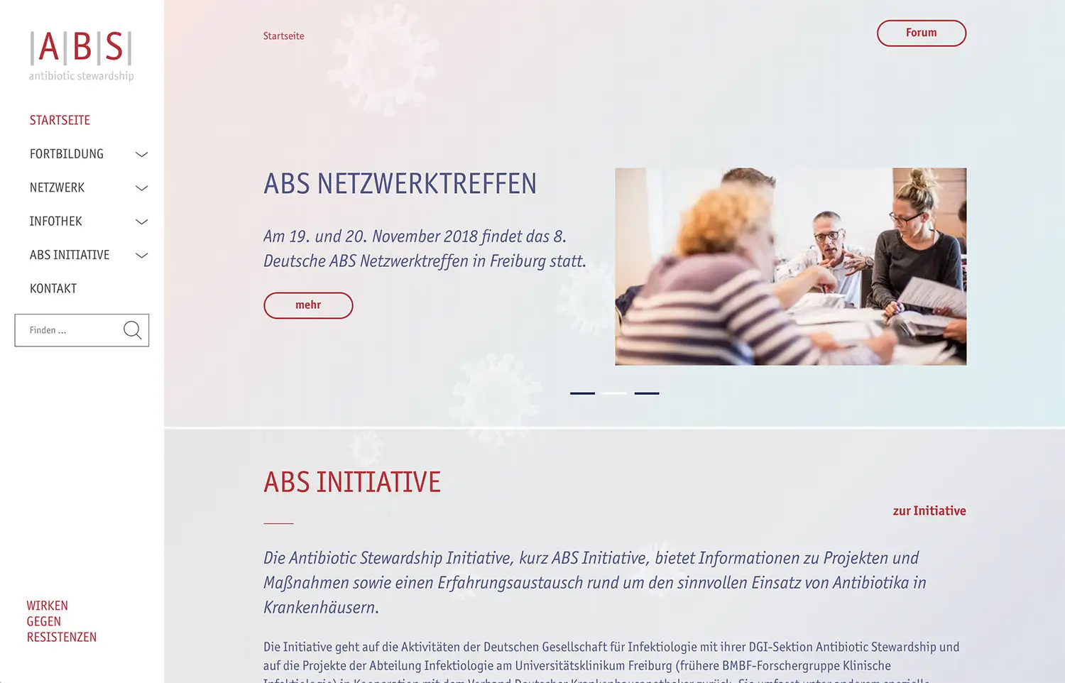 ABS Webdesign Website Screencapture