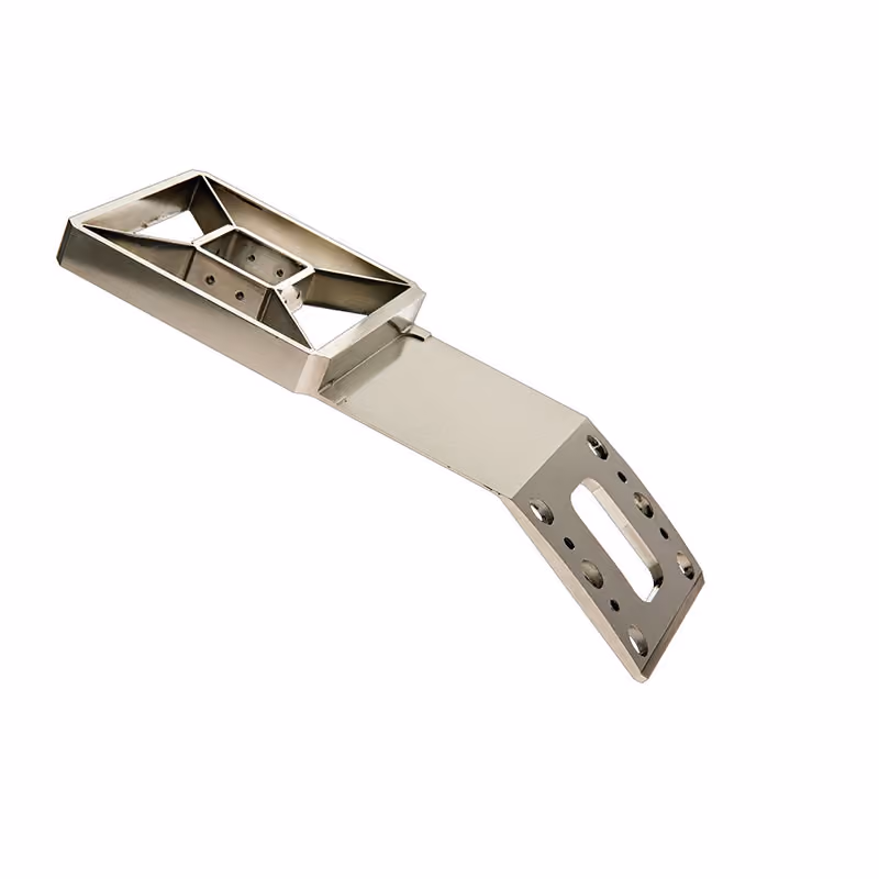 Bent sheet-metal part with cutouts