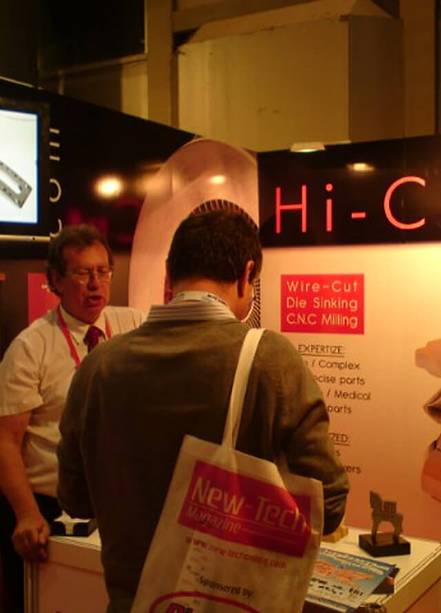 Hi-Cut precision machining facility and manufacturing work