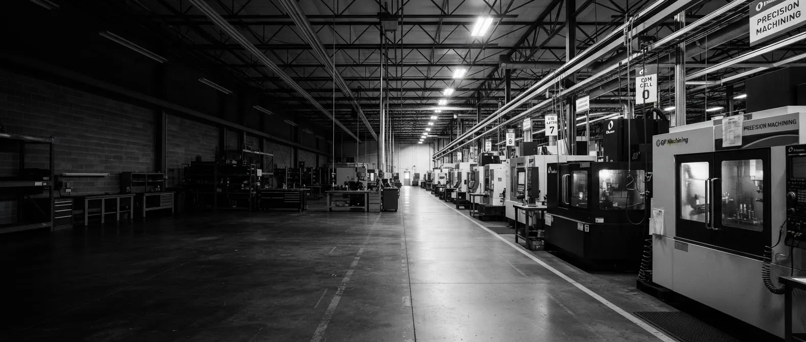 Hi-Cut machine floor with CNC and EDM equipment