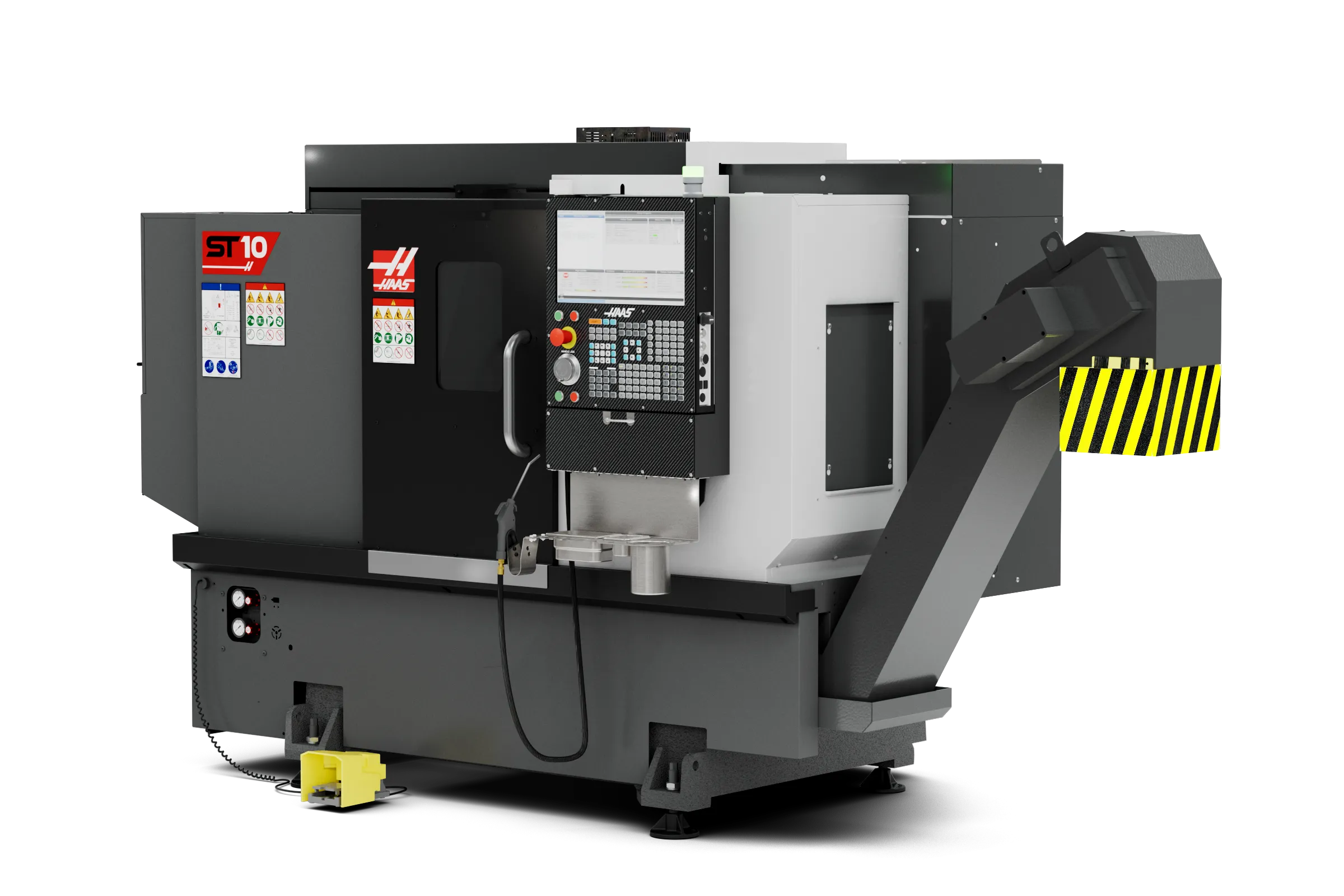 Haas CNC turning machine
