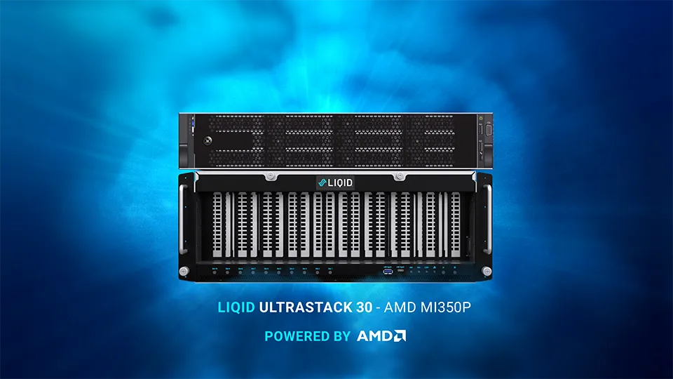 image of the AMD 30 ultrastack with one chassis