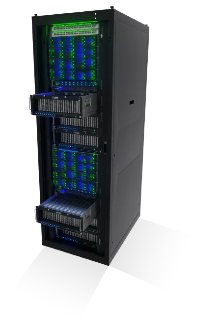 image of liqid rack with memory and gpu pooling