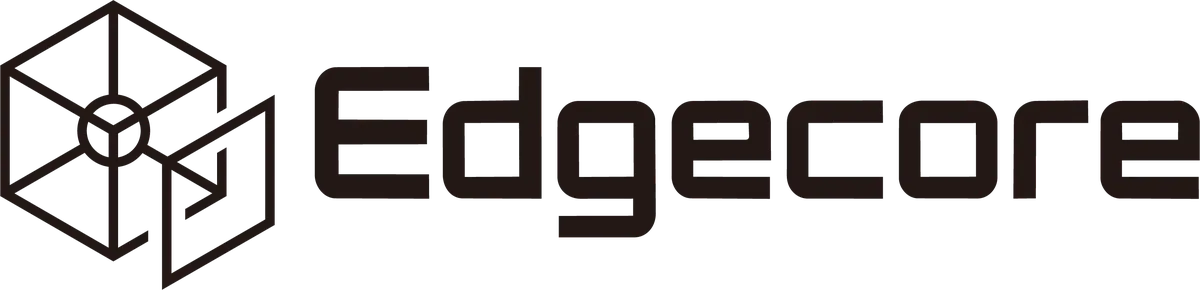 edgecore logo black