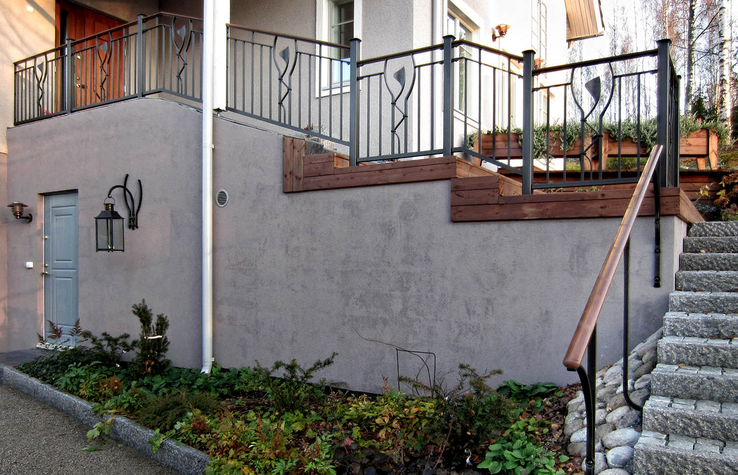 Jugend-tyylinen kaide