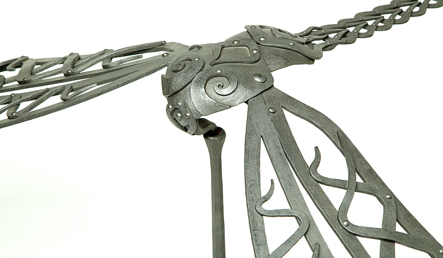 Metallinen puutarhaveistos