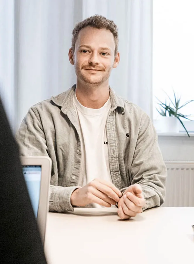 Portrait Max Schröder.