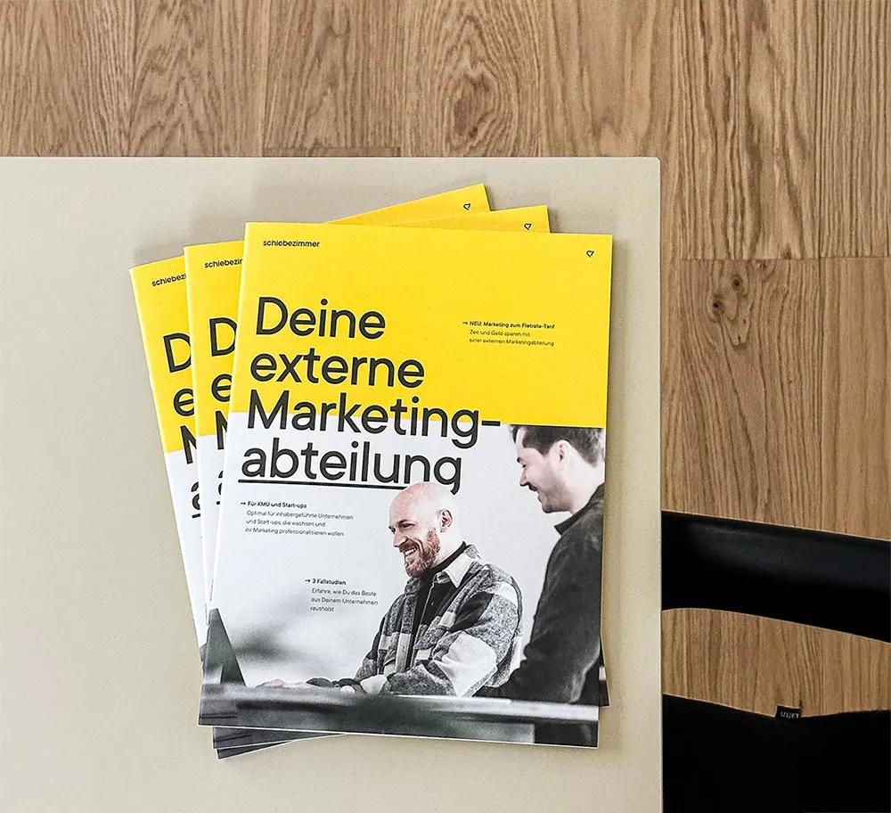 Schiebezimmer Broschüre