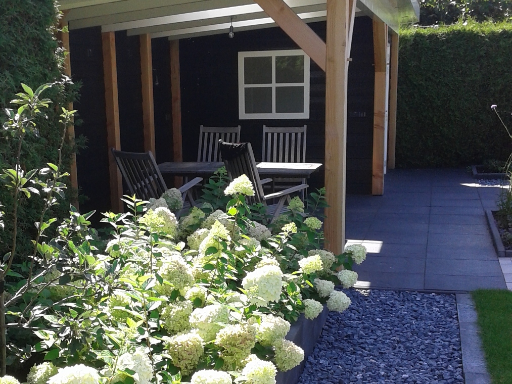 Terras met verwarming