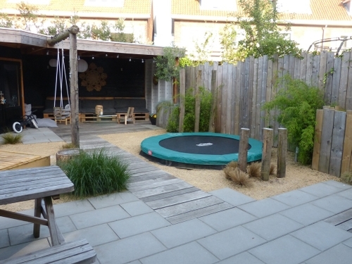 Een strandtuin in Haarlem