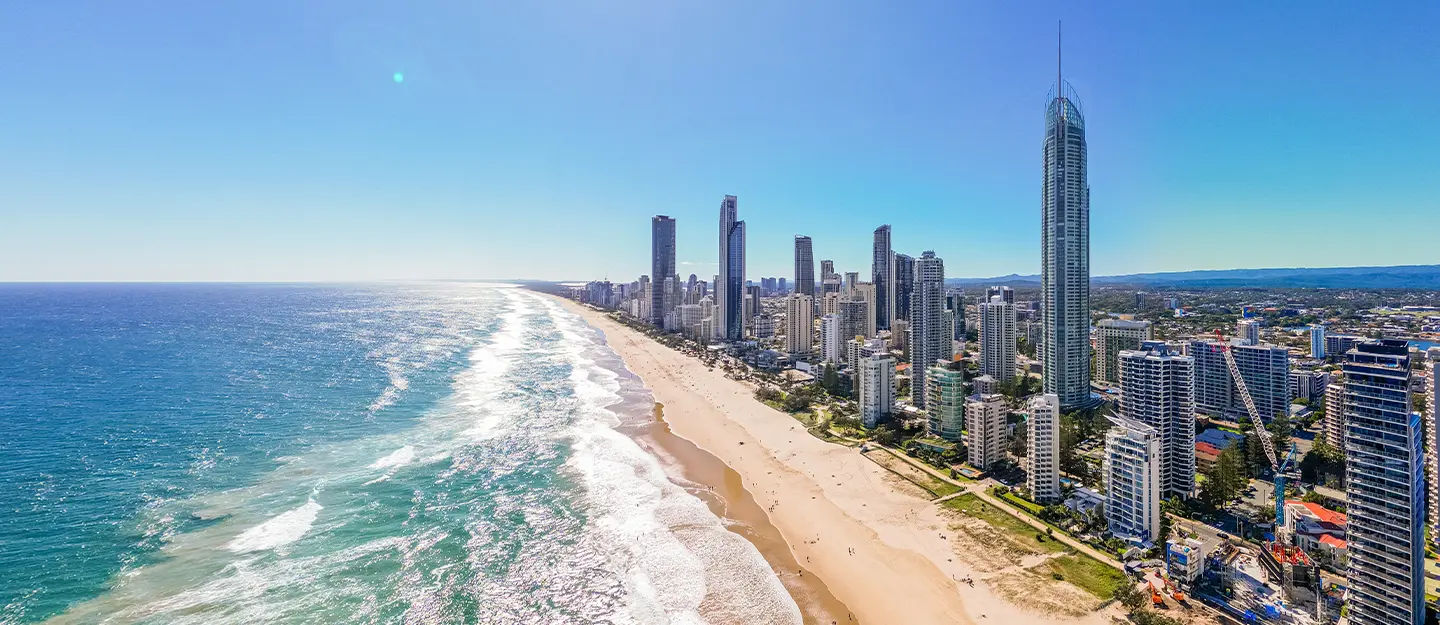 Gold Coast office setting highlighting local financial advisory presence.