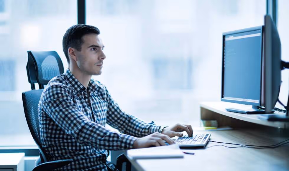 business owner doing payroll