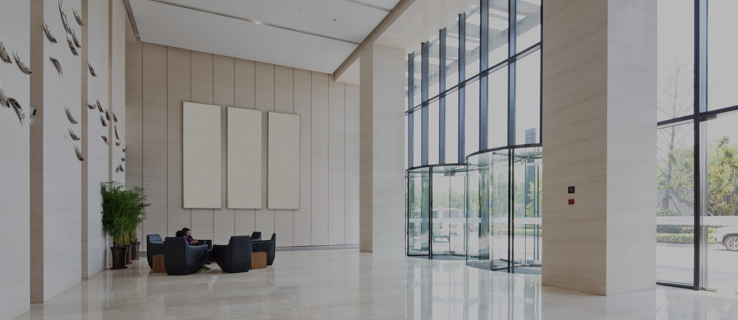 Large office atrium 