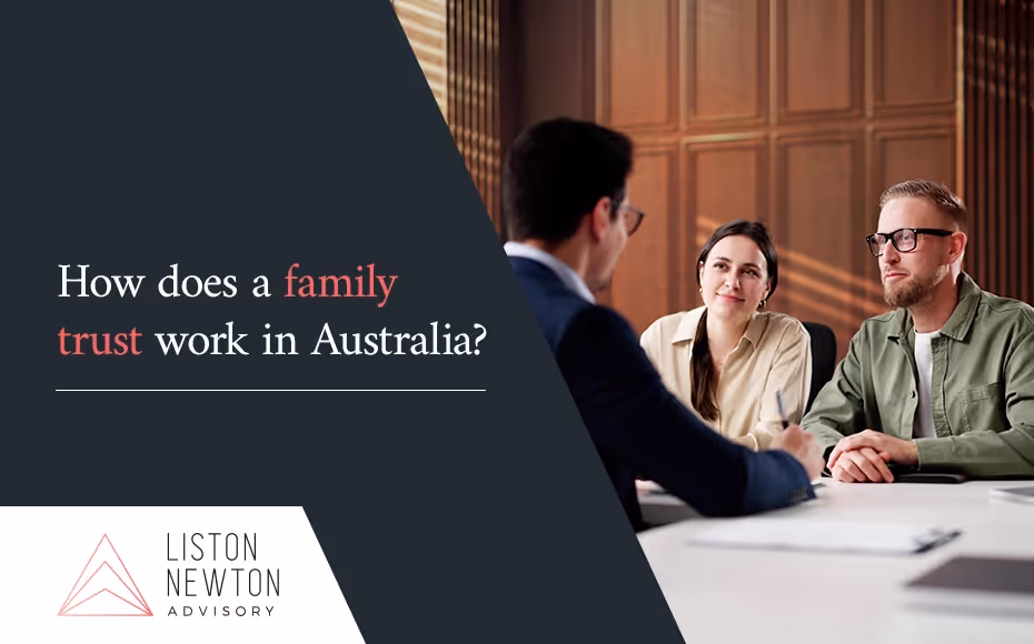 How is a family trust taxed in Australia