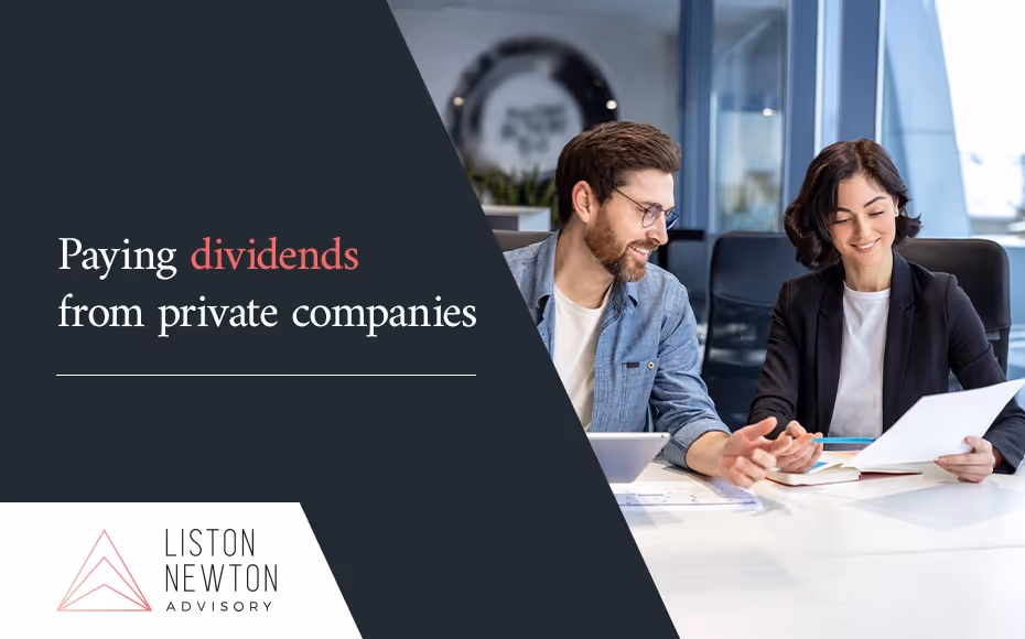 paying dividends from private companies