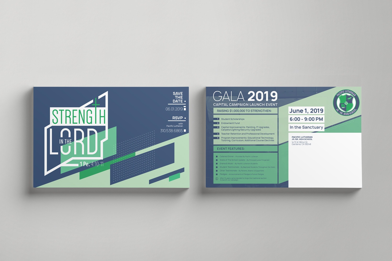 Church Capital Campaign Postcard Mailer ideas and examples by Abstract Union in Lincoln, NE