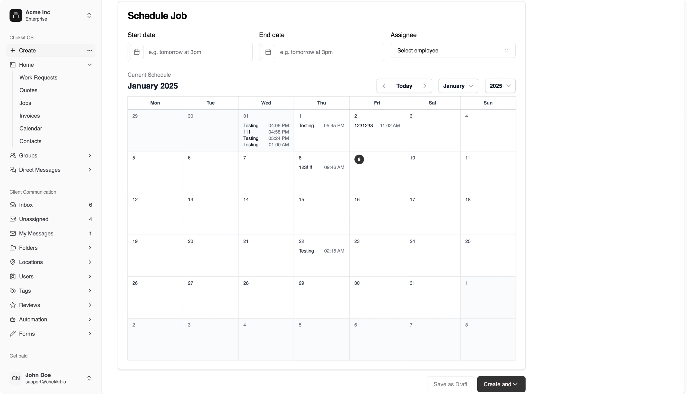 Calendar