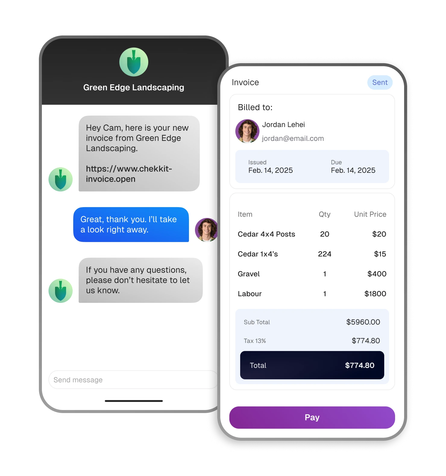 Mobile Invoice