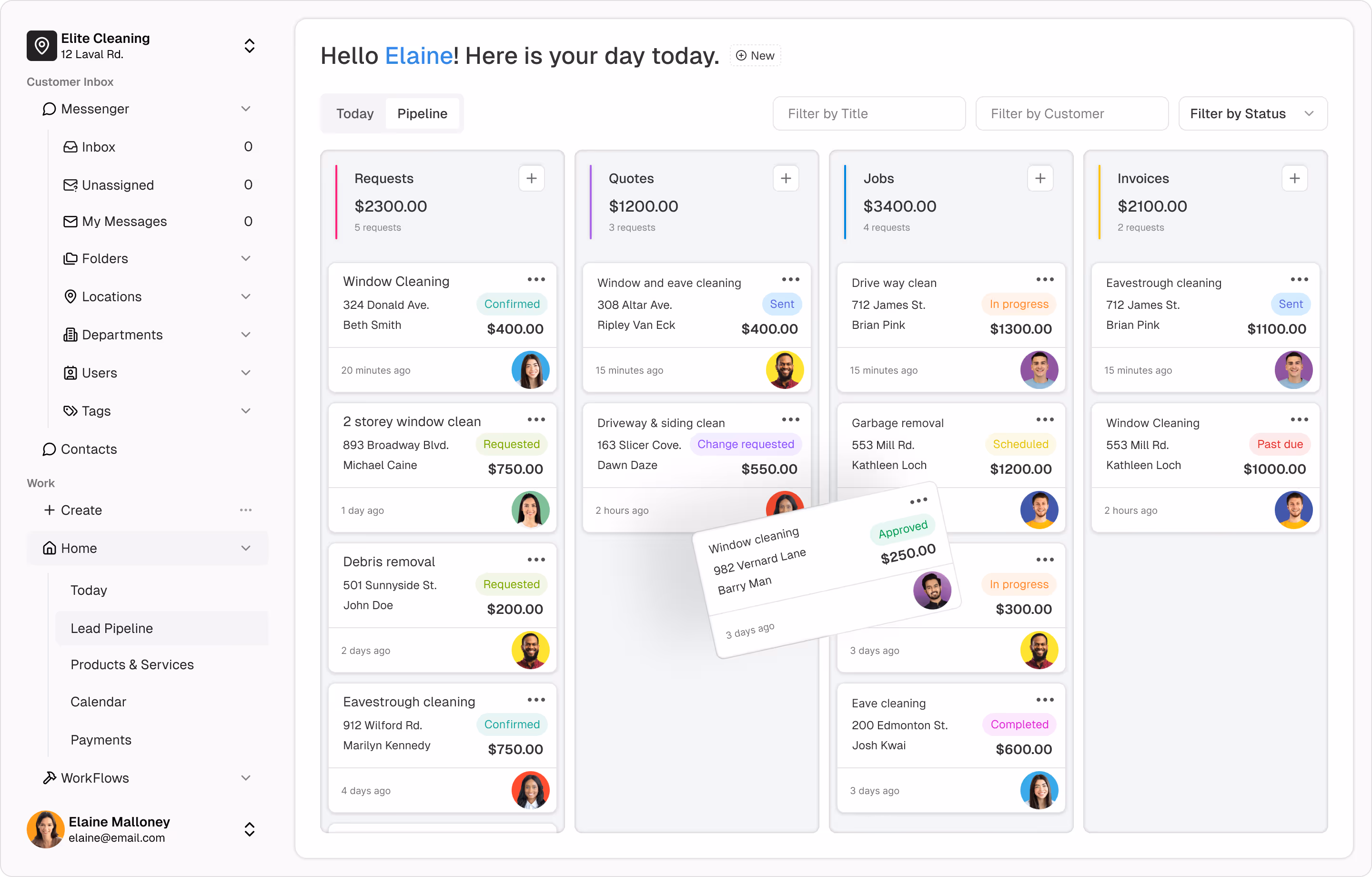 Chekkit CRM