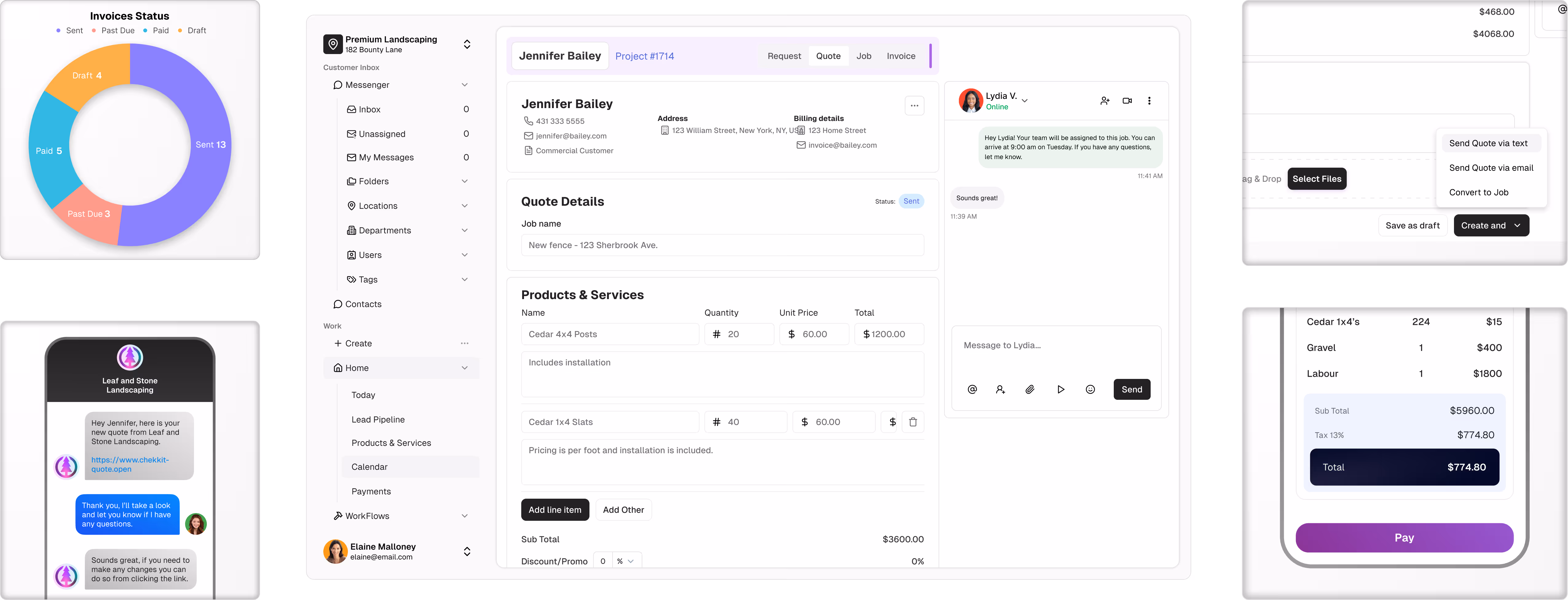 Quoting and Invoicing