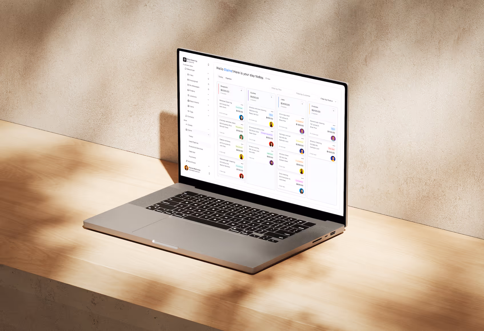 CRM Dashboard