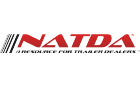 NATDA logo with stylized red letters and tagline 'A Resource for Trailer Dealers'.