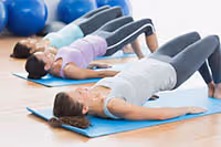 pilates bridge