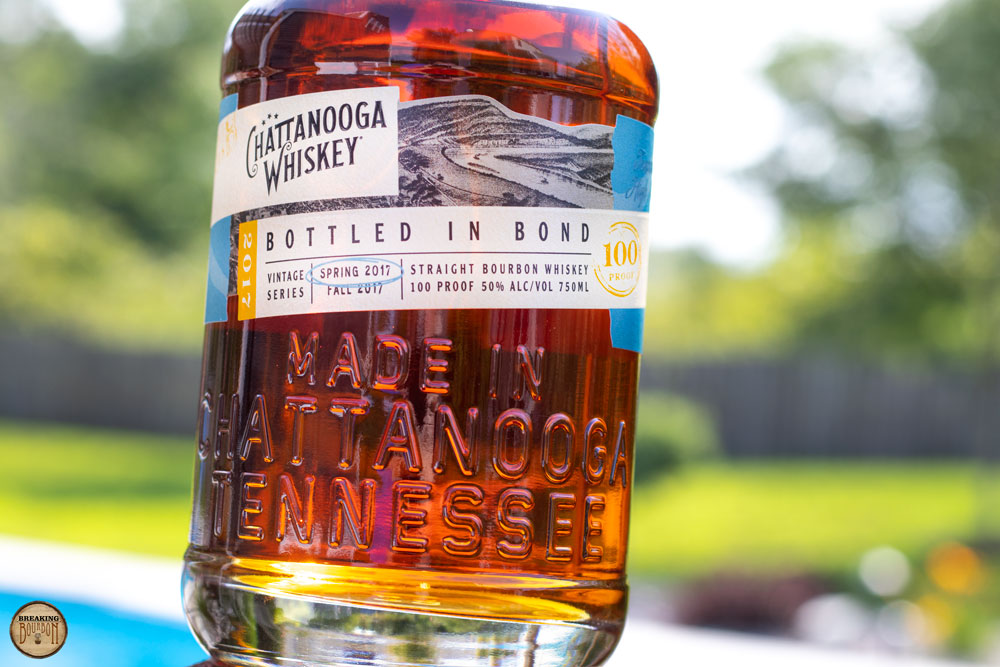 Chattanooga Whiskey Bottled in Bond Bourbon Vintage Series Spring 2017